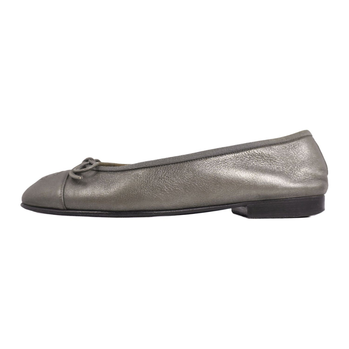 Chanel Pumps Ballerina Ribbon CC Logo Flats — view 7