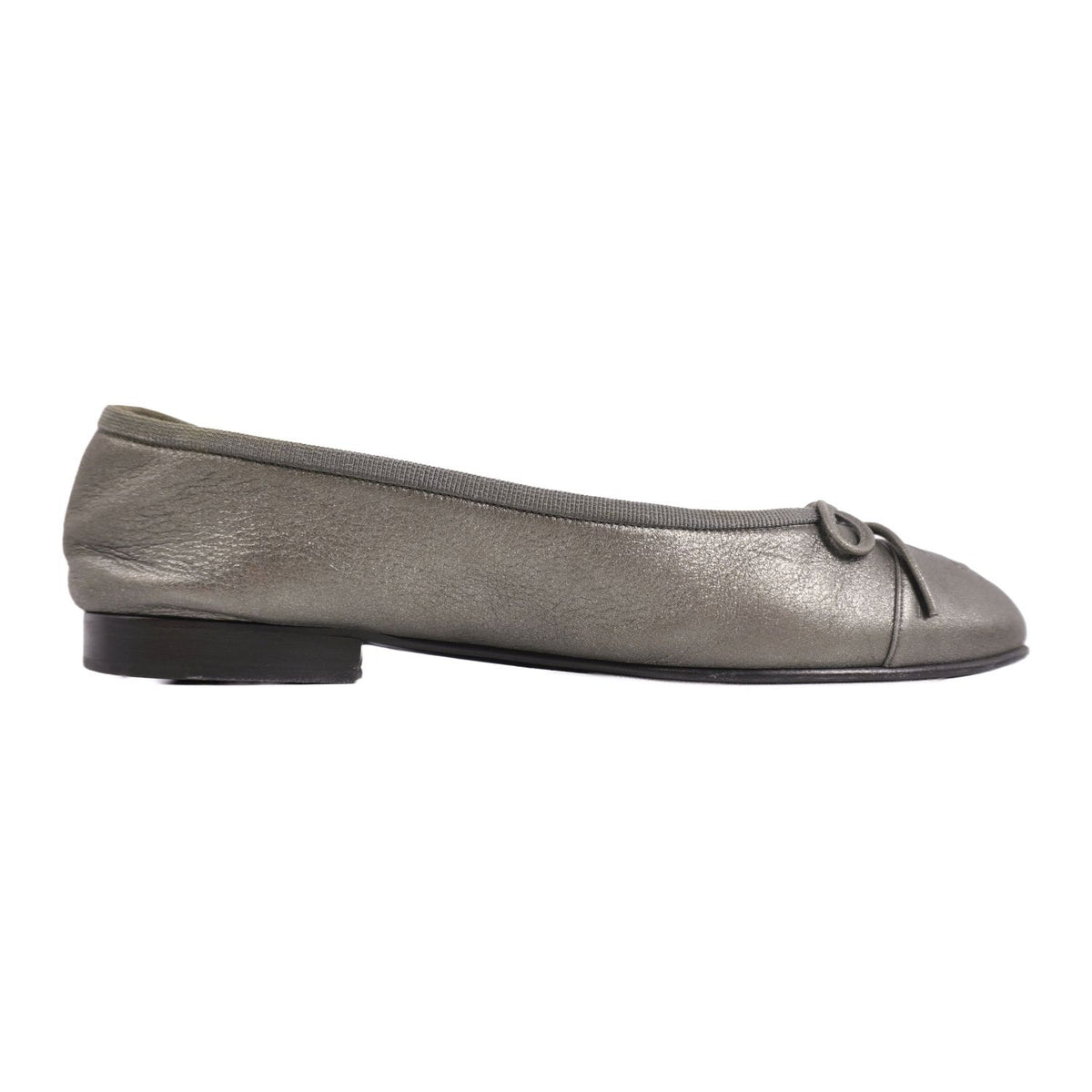 Chanel Pumps Ballerina Ribbon CC Logo Flats — view 6