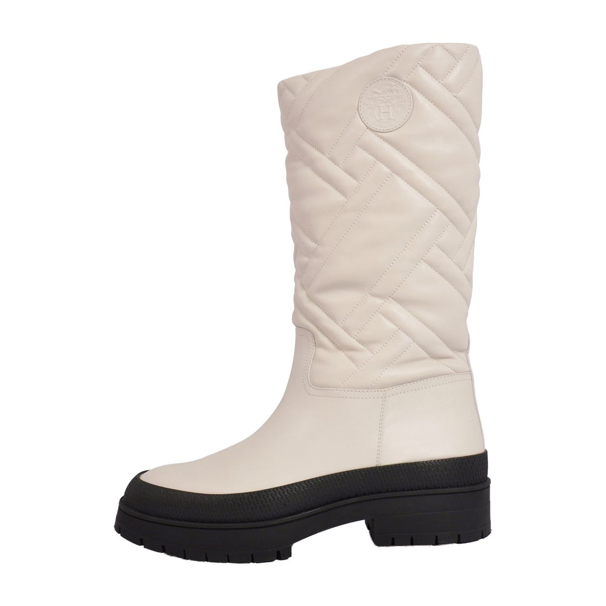 Hermes Boots Long White — view 7
