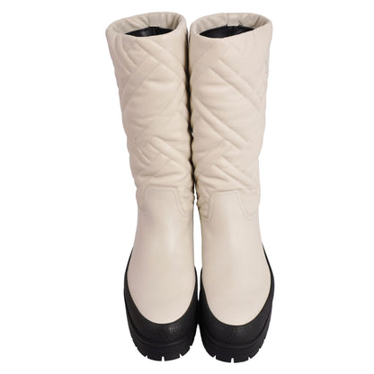 Hermes Boots Long White — view 4