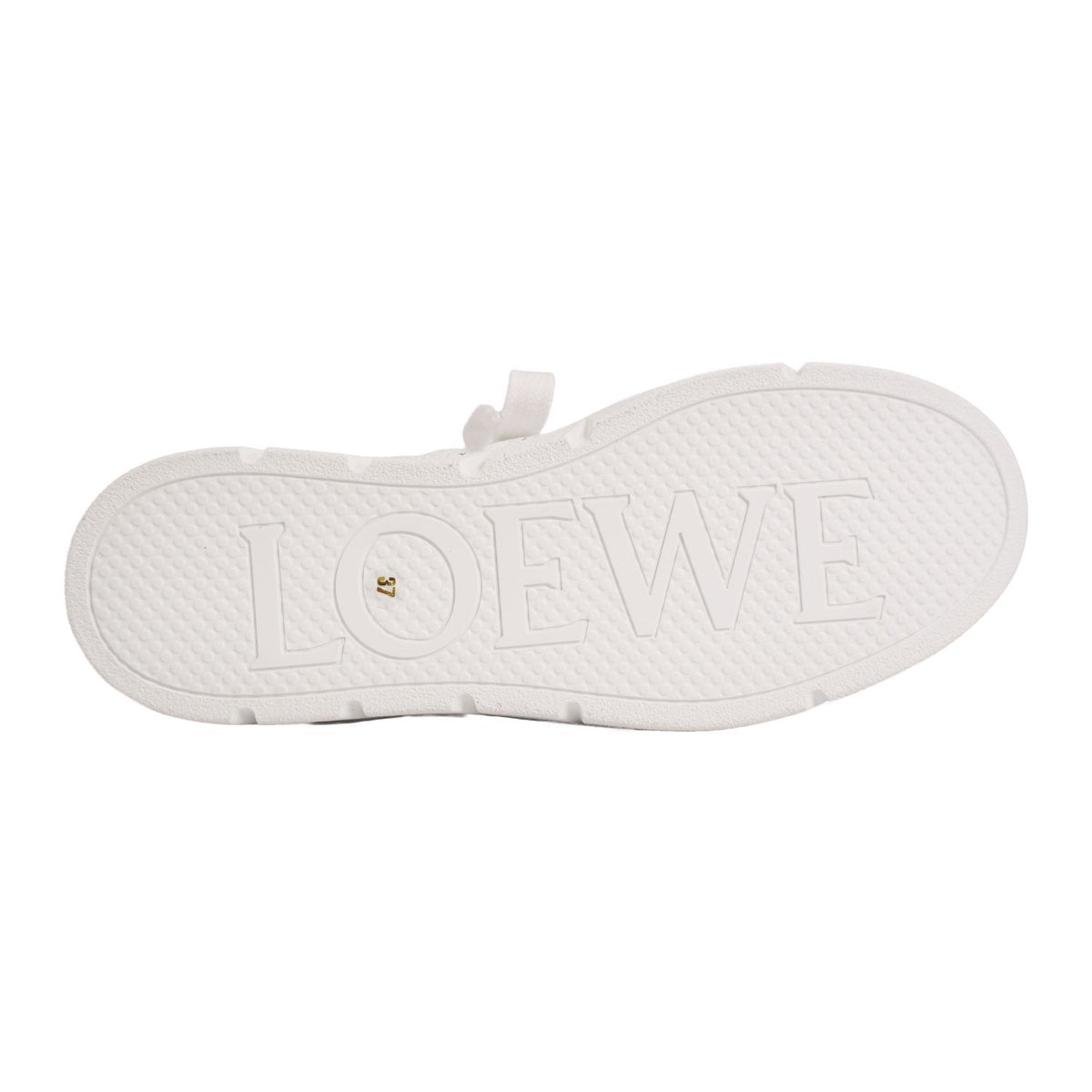 Loewe Sneakers Low-Cut Leather Anagram Shoes — view 8