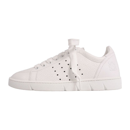 Loewe Sneakers Low-Cut Leather Anagram Shoes — view 7