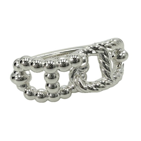 Hermes Big Ring Chaine D'Ancre Area II Double 51 925 Sterling Silver