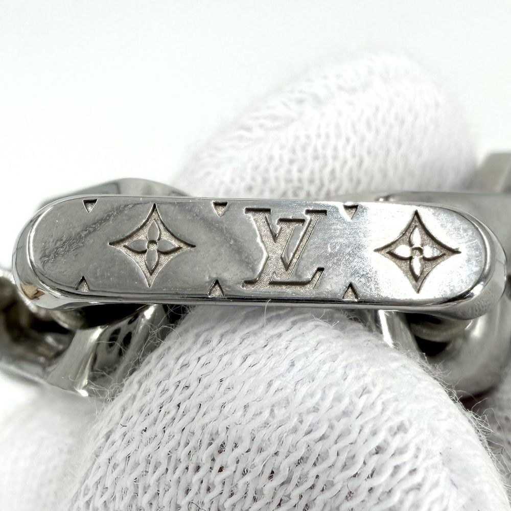 Louis Vuitton Big Necklace Chain Monogram Silver — view 4