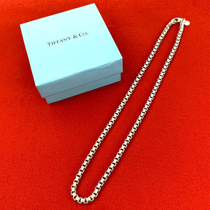 Tiffany & Co Vintage Venetian Necklace 925 Sterling Silver