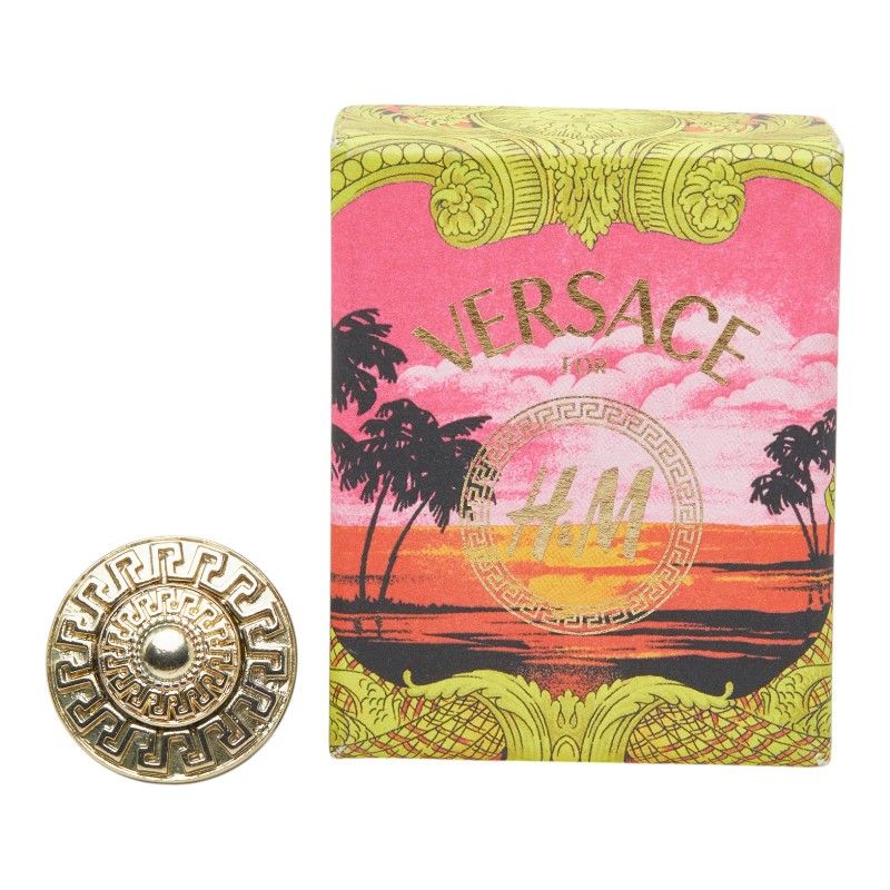 Versace Logo Ring Gold Plated — view 6