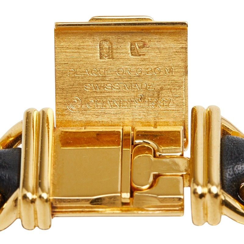 Chanel Premiere M-w Black Gold Plated Leather Onyx — view 7