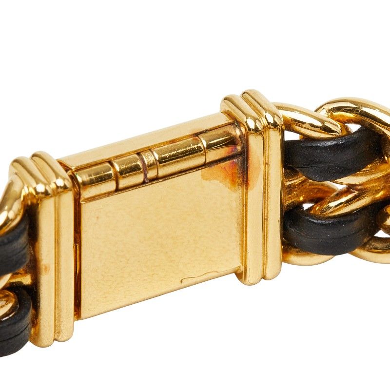 Chanel Premiere M-w Black Gold Plated Leather Onyx — view 8