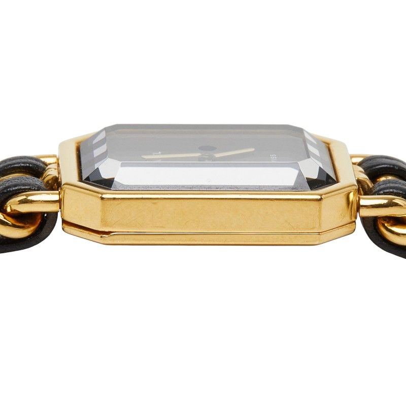 Chanel Premiere M-w Black Gold Plated Leather Onyx — view 4