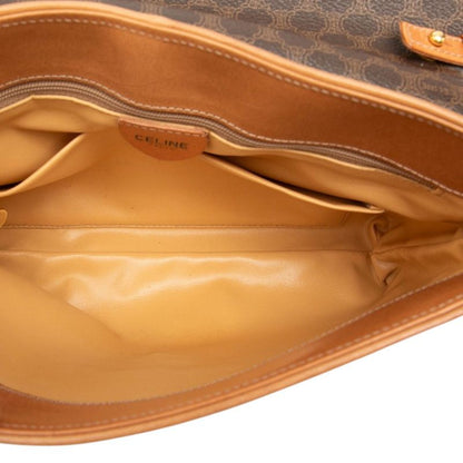 Celine Clutch 2-Way Brown Leather — view 4