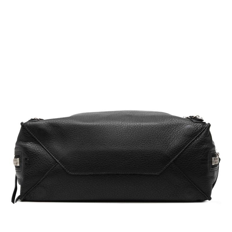 Balenciaga Paper A6 2-Way Shoulder Bag Black Leather — view 3