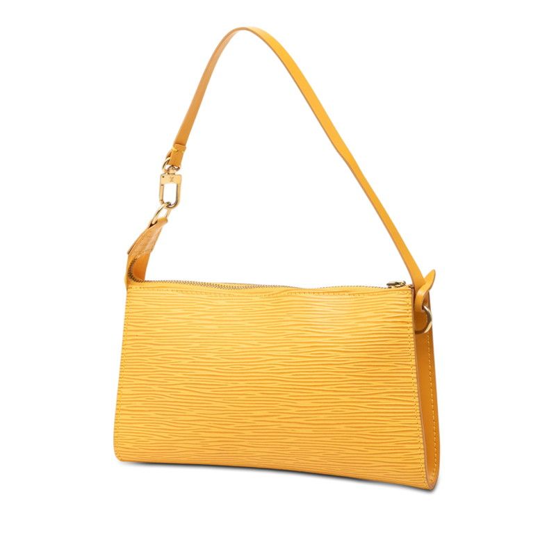 Louis Vuitton Epi Pochette Accessoires Pouch Handbag Tassiriyellow Leather — view 2