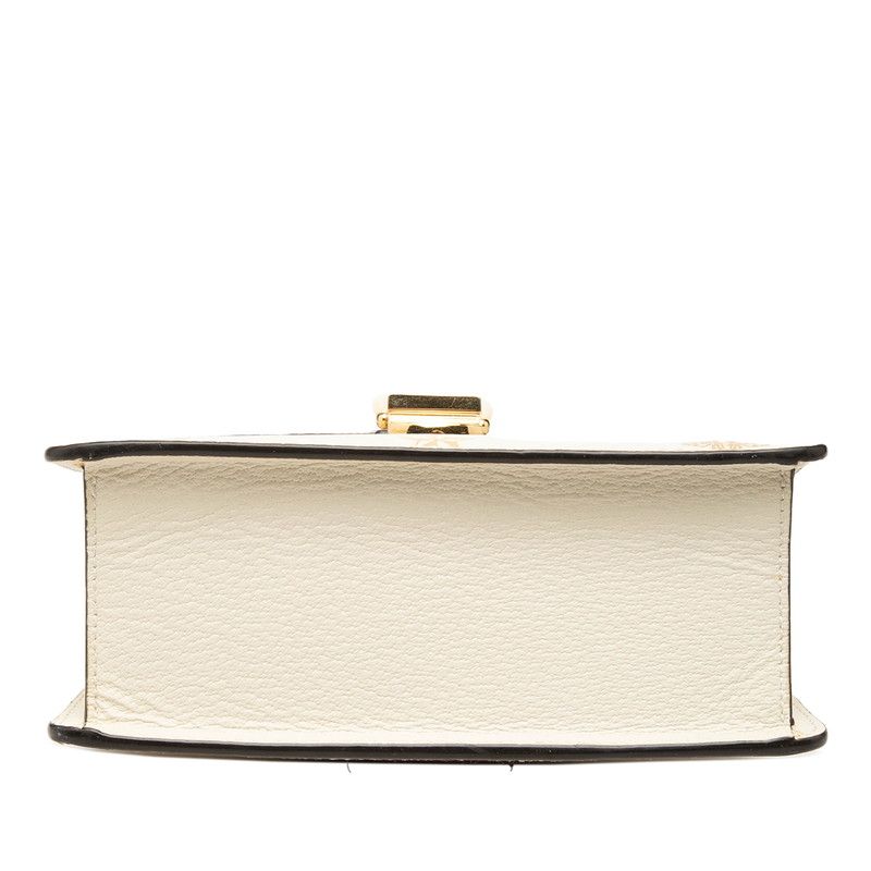 Gucci Bee&star Mini Sylvie 2-Way Shoulder Bag White Leather — view 3
