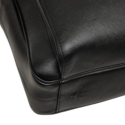 Prada Crossbody Carry on Shoulder Bag Black Saffiano Leather — view 5