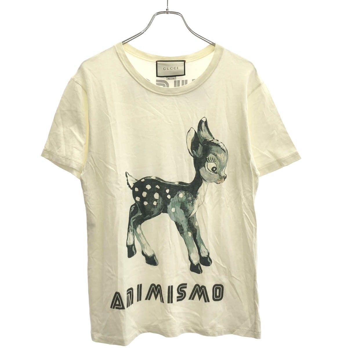 Gucci Bambi Print T-Shirt Ivory XS