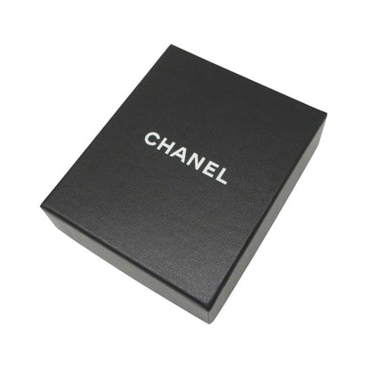 Chanel Necklace CC Logo Metal Rhinestone Silver — view 7