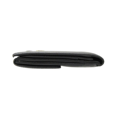 Chanel Wallet CC Logo Button Hook Black — view 3