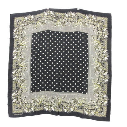 Versace Gianni Scarf Dot Pattern Black — view 2