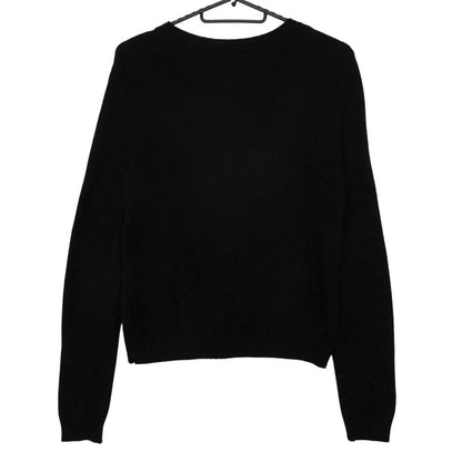 Dior Christian Sanfal Cashmere Sweater Top Dragon Embroidery Black — view 2