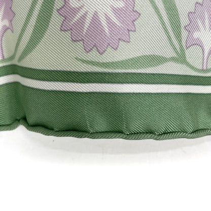 Hermes Carre 90 Oeillets Sauvages Et Autres Caryophyllees Scarf Wild Carnations — view 5