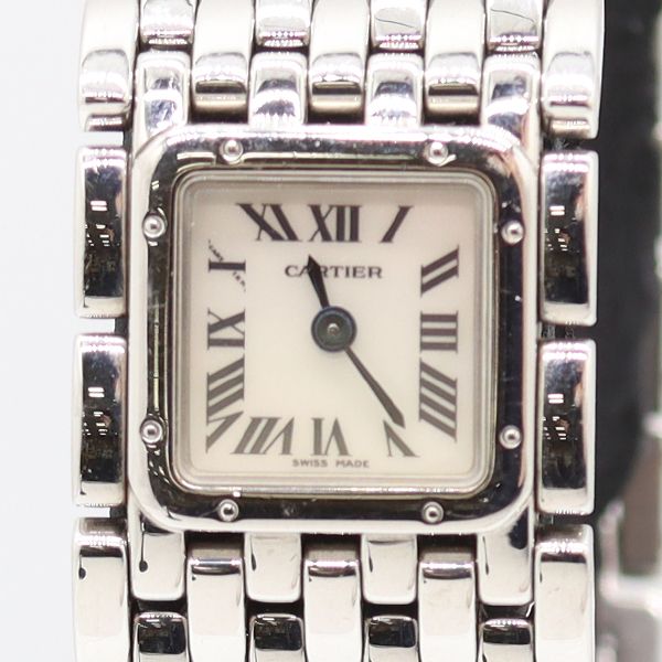 Cartier Panthere Ribbon Quartz White Shell Dial Watch