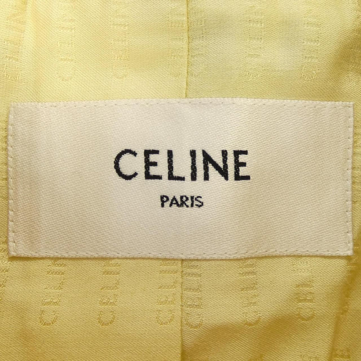 Celine Boucle Natte Collarless Jacket — view 4