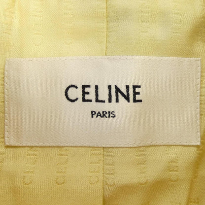 Celine Boucle Natte Collarless Jacket — view 4