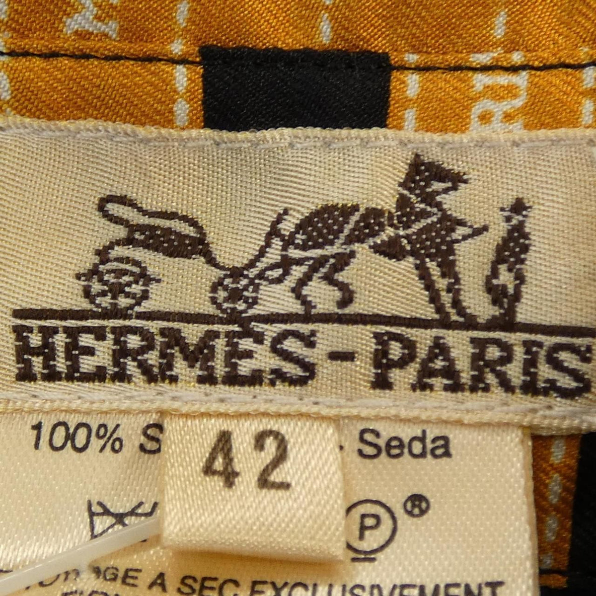 Hermes Vintage Bolduc Twillaine Shirt — view 4