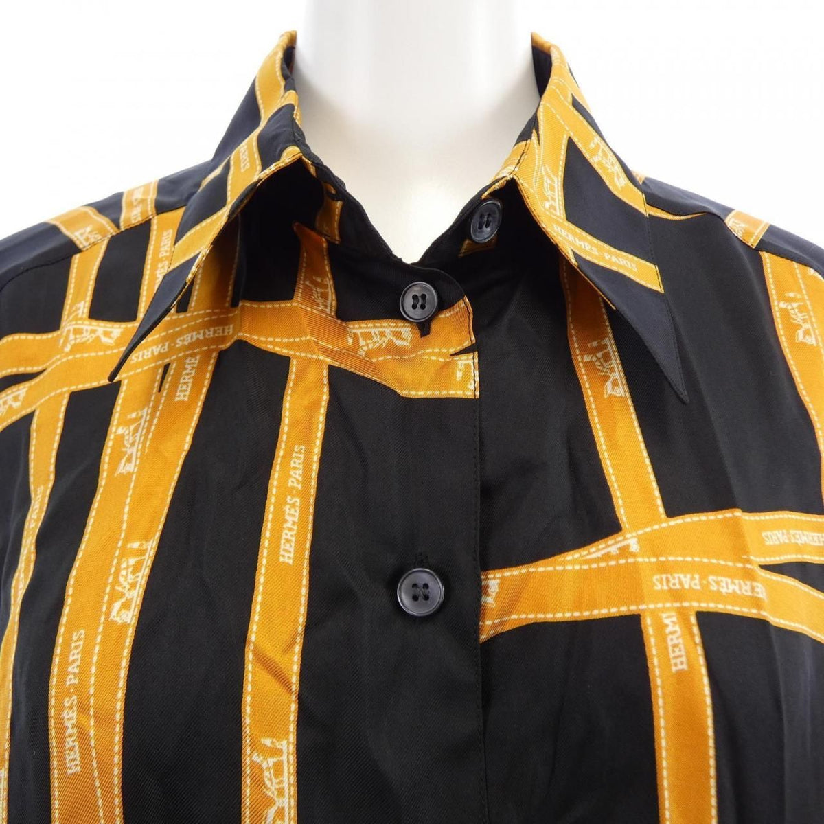 Hermes Vintage Bolduc Twillaine Shirt — view 5