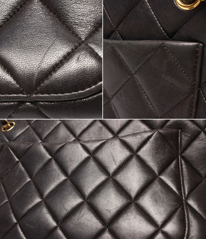 Chanel Chain Shoulder Bag Lambskin Gold Quilted — view 8