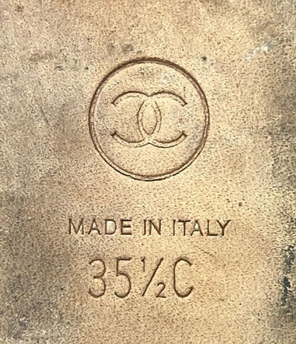 Chanel Loafers CC Logo Pearl — view 4