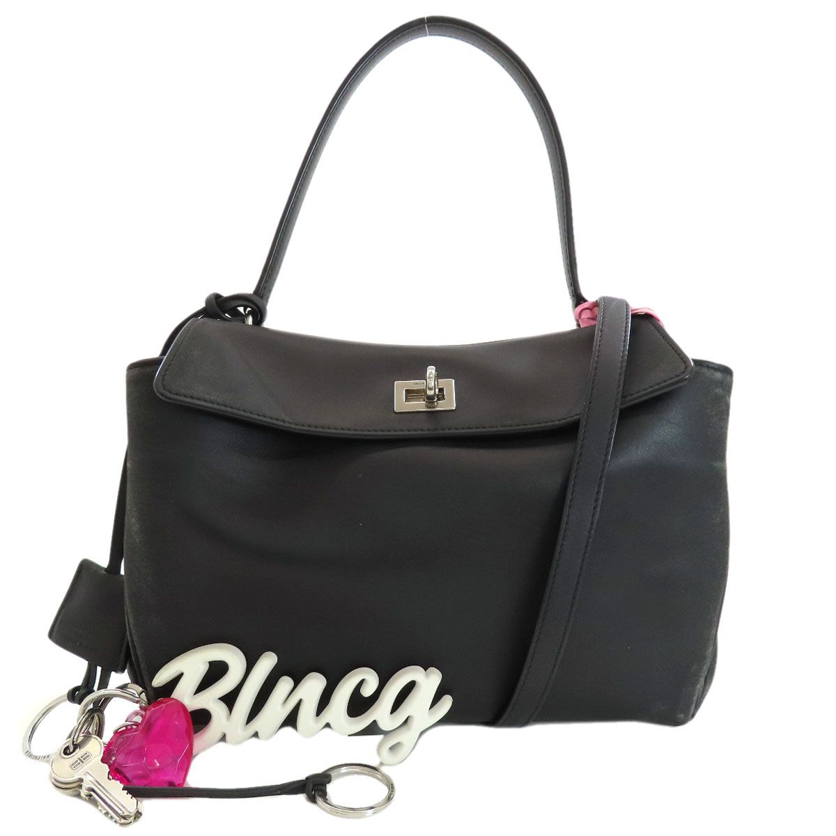 Balenciaga Rodeo Small 2-Way Handbag Calfskin
