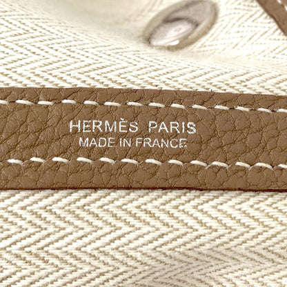 Hermes Garden Party PM Etop Silver Tote Bag Negotiating — view 6