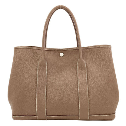 Hermes Garden Party PM Etop Silver Tote Bag Negotiating