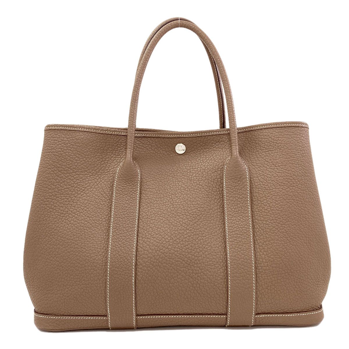 Hermes Garden Party PM Etop Silver Tote Bag Negotiating — view 2