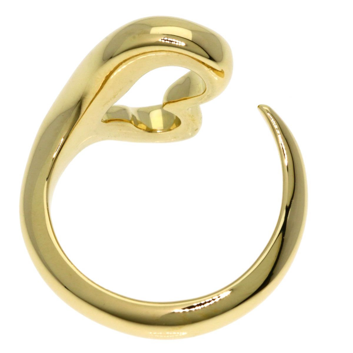 Tiffany & Co Open Heart Ring 18K Yellow Gold — view 4