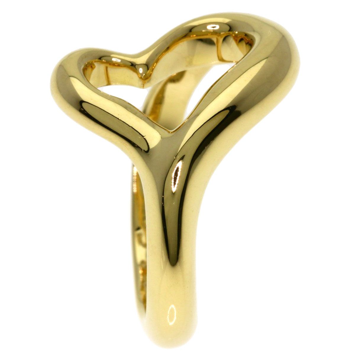 Tiffany & Co Open Heart Ring 18K Yellow Gold — view 3