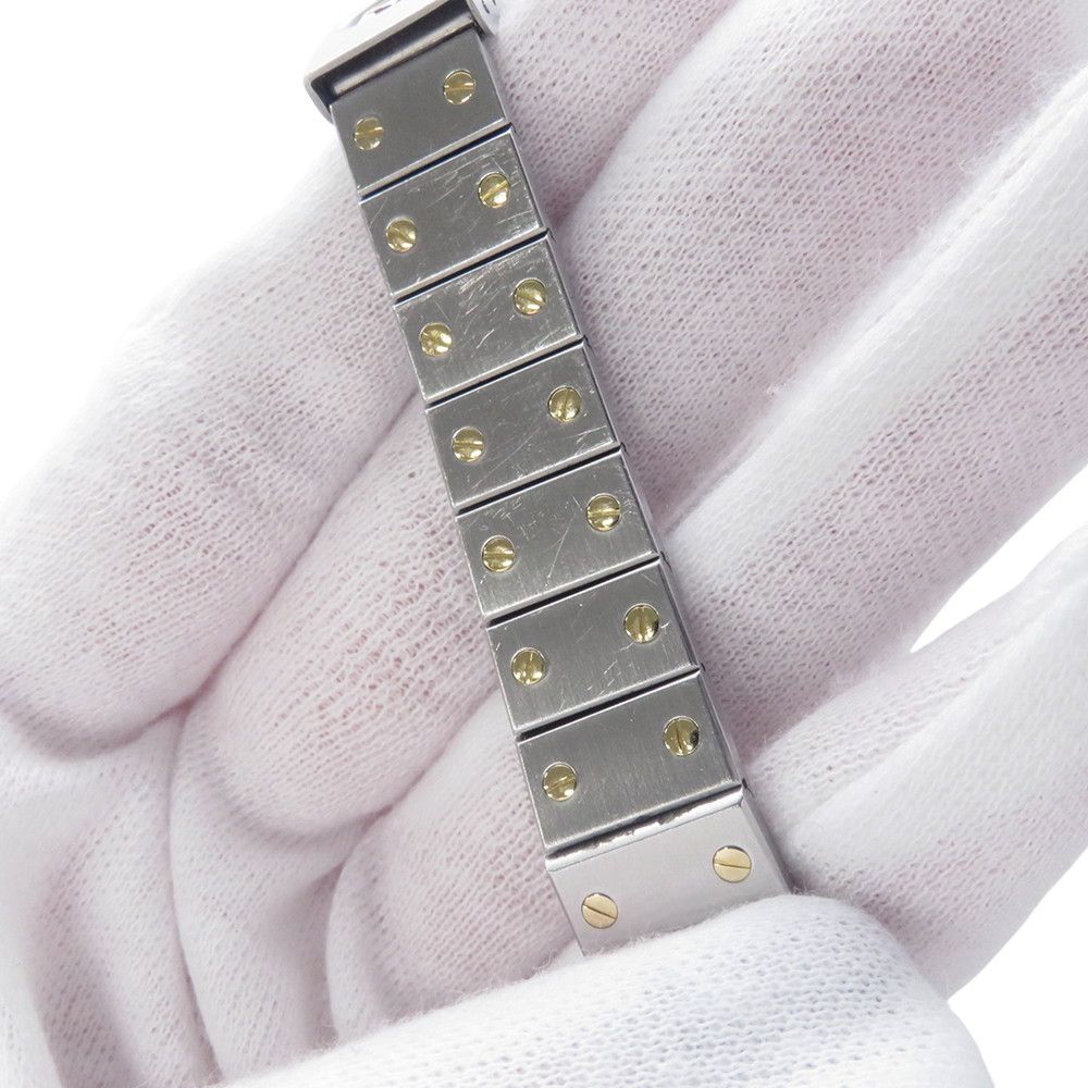 Cartier Santos Octagon SM Watch Ivory Dial Quartz — view 6