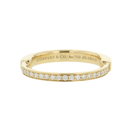 Tiffany & Co Ring Lock Diamond Ct 18K Yellow Gold — view 2