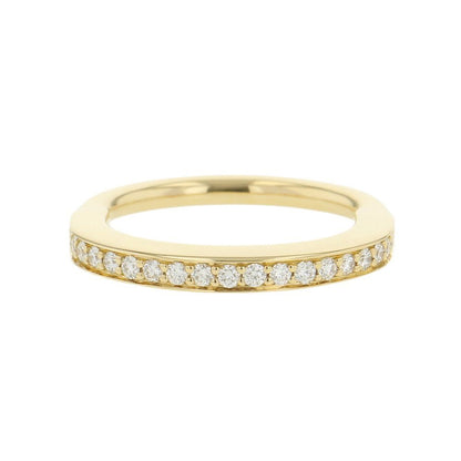 Tiffany & Co Ring Lock Diamond Ct 18K Yellow Gold — view 3