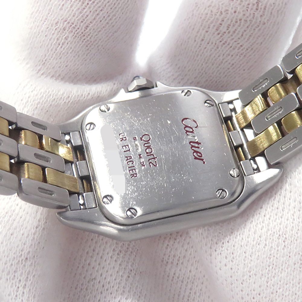 Cartier Panthere 2 Row SM Watch Ivory Dial Quartz Vintage — view 8