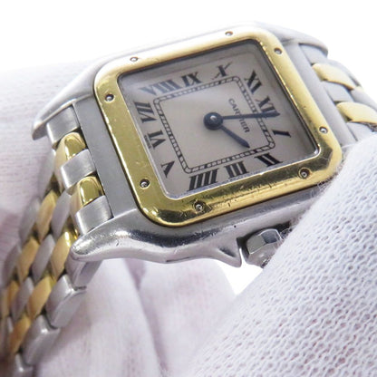 Cartier Panthere 2 Row SM Watch Ivory Dial Quartz Vintage — view 5
