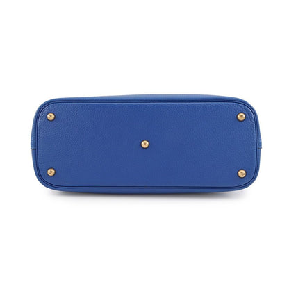 Hermes Bolide 35 Blue Gold Ardennes 2-Way Shoulder Bag — view 3