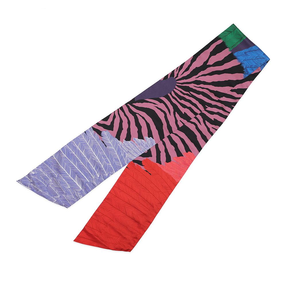 Hermes Scarf Maxi Twillie Zebra Pegasus Shawl — view 2