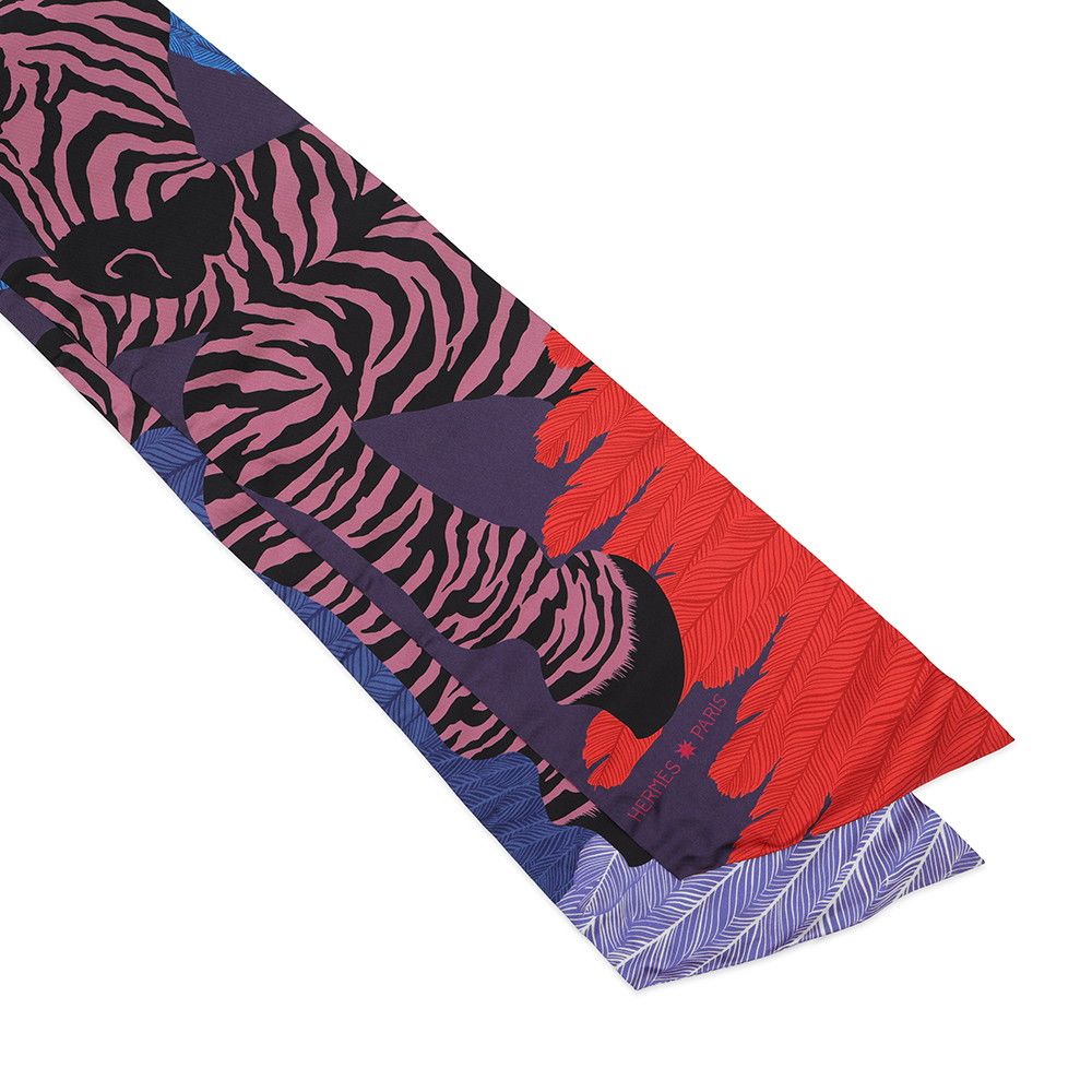 Hermes Scarf Maxi Twillie Zebra Pegasus Shawl — view 4