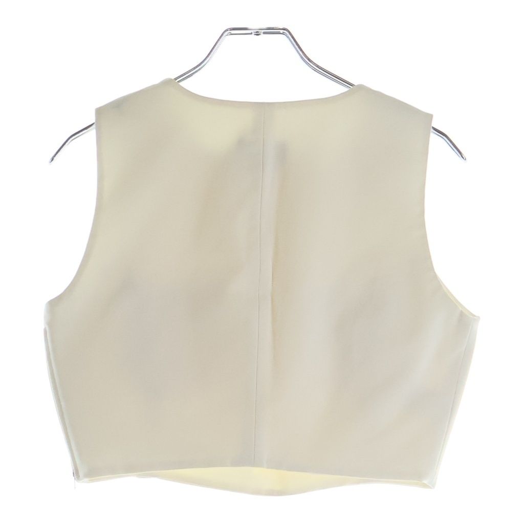 Gucci White Silk Crop — view 2