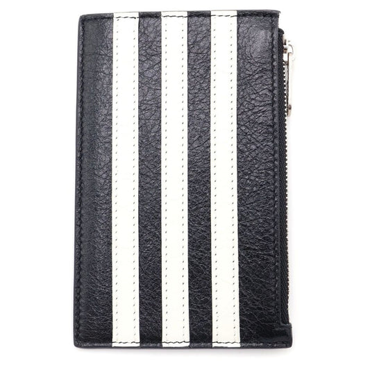 Balenciaga Adidas Trefoil Logo Leather Fragment Case Card Black