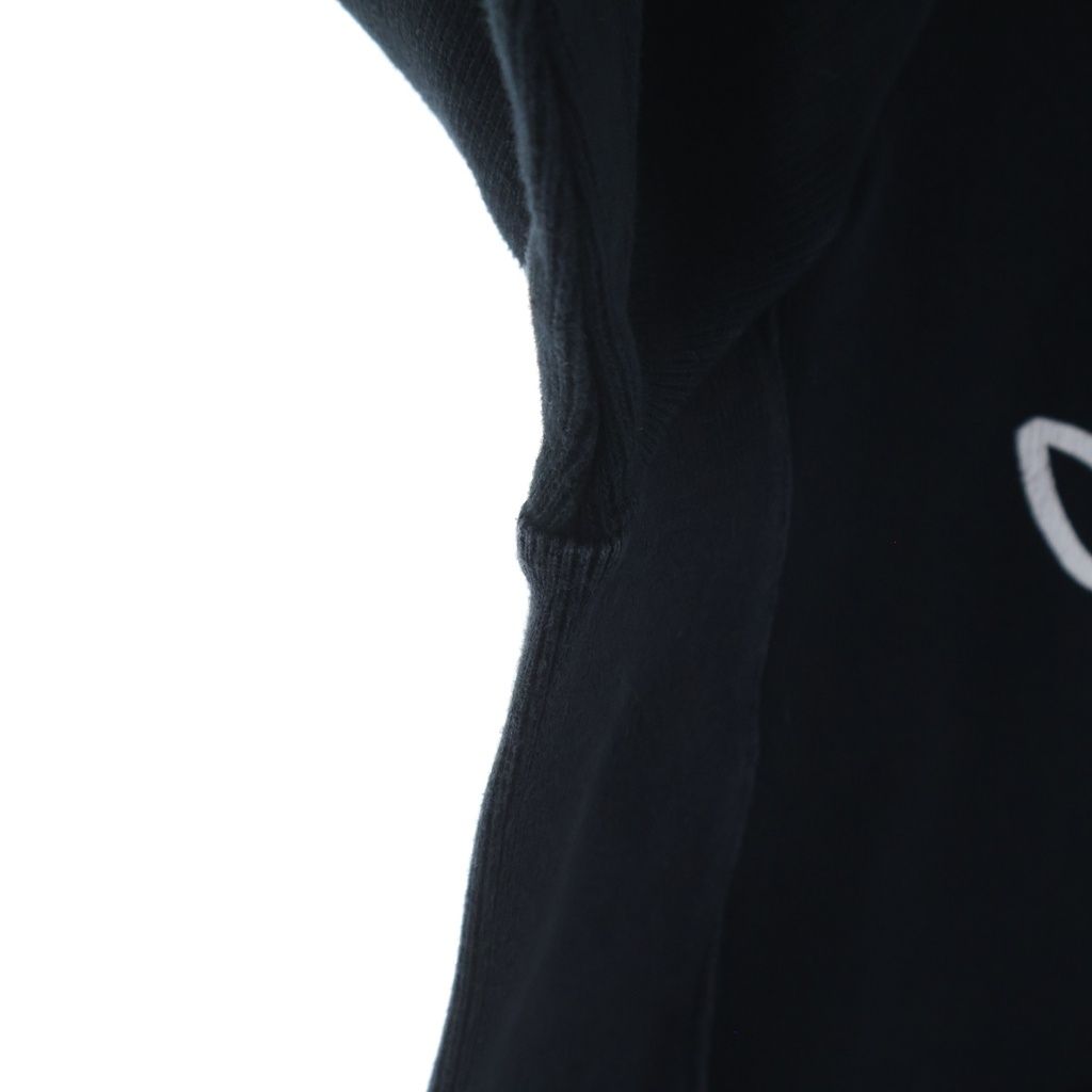 Loro Piana Hiroshi Fujiwara Hoodie Pullover Sweatshirt Black — view 6