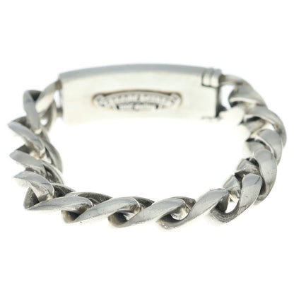 Chrome Hearts ID Floral Cross ID Classic Link Bracelet 13 Silver — view 2