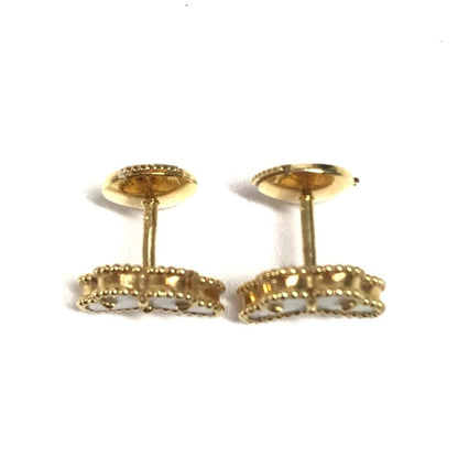 Van Cleef & Arpels Earrings Sweet Papillon Mother of Pearl Gold — view 6